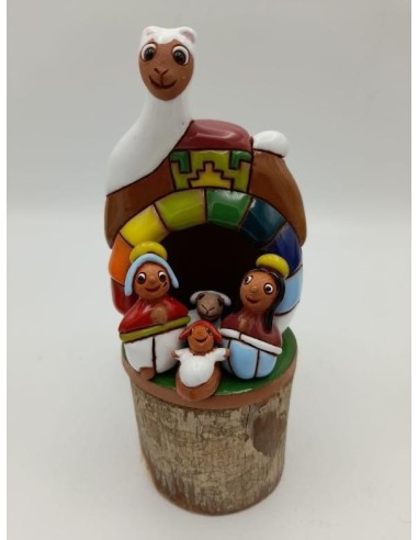 PRESEPE LAMA IN CERAMICA