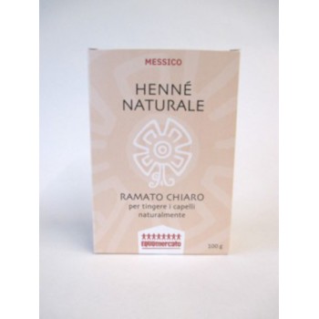 HENNE' NATURALE RAMATO CHIARO - 100G