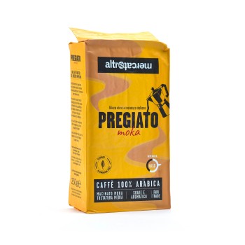 CAFFE' 100% ARABICA PREGIATA - MACINATO MOKA